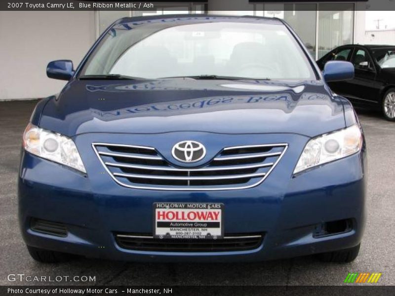 Blue Ribbon Metallic / Ash 2007 Toyota Camry LE