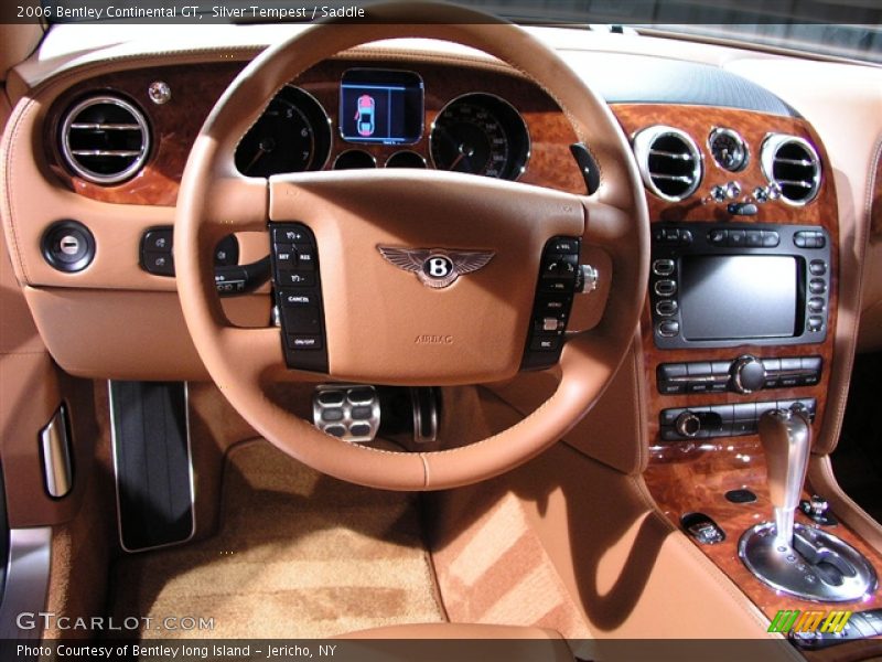 Silver Tempest / Saddle 2006 Bentley Continental GT