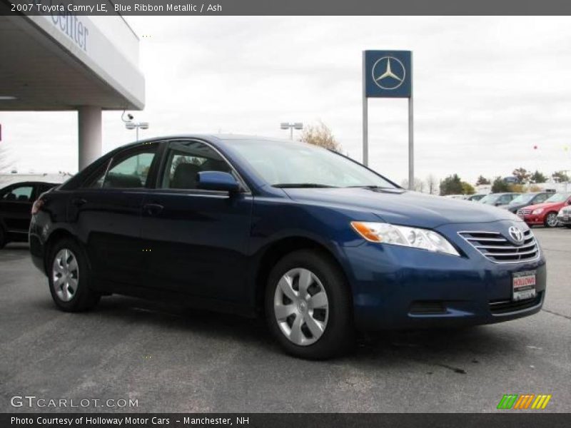Blue Ribbon Metallic / Ash 2007 Toyota Camry LE