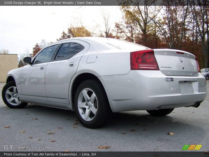 Bright Silver Metallic / Dark Slate Gray 2008 Dodge Charger SE