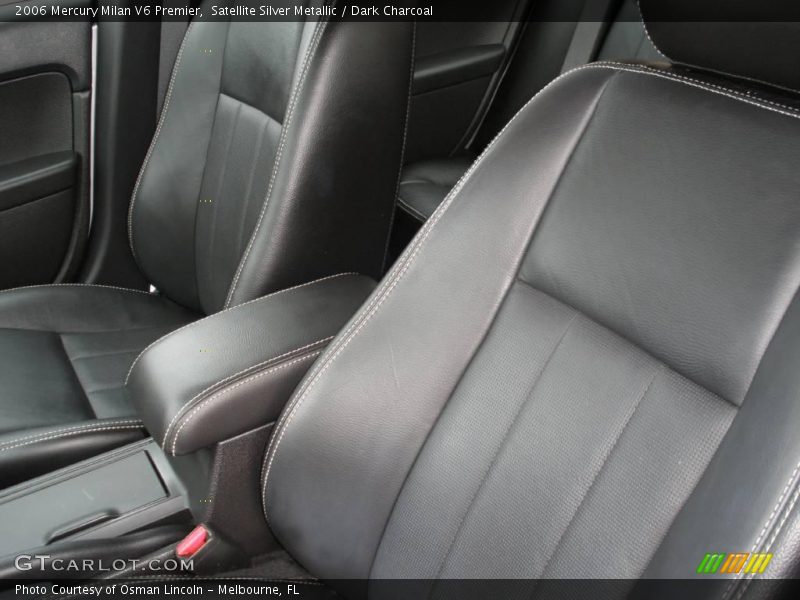Satellite Silver Metallic / Dark Charcoal 2006 Mercury Milan V6 Premier
