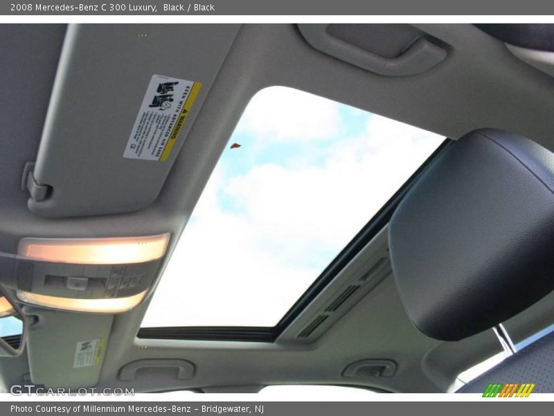 Black / Black 2008 Mercedes-Benz C 300 Luxury