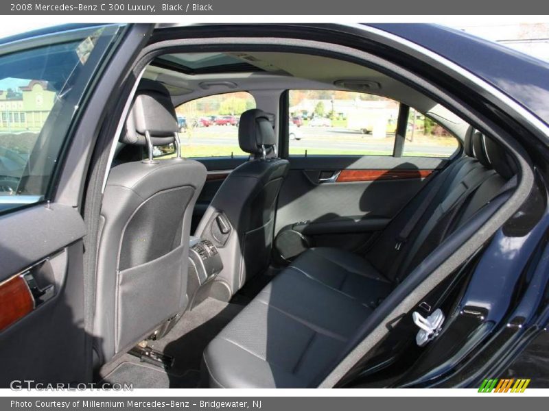 Black / Black 2008 Mercedes-Benz C 300 Luxury