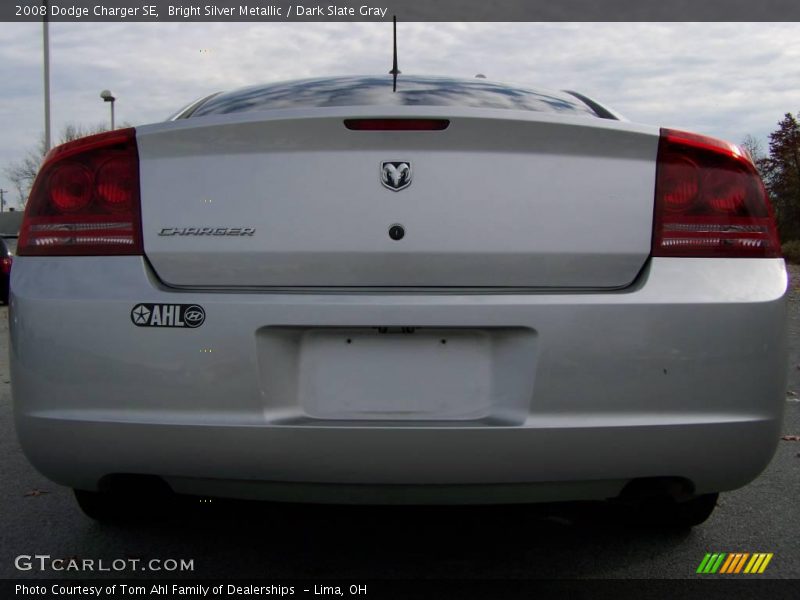 Bright Silver Metallic / Dark Slate Gray 2008 Dodge Charger SE