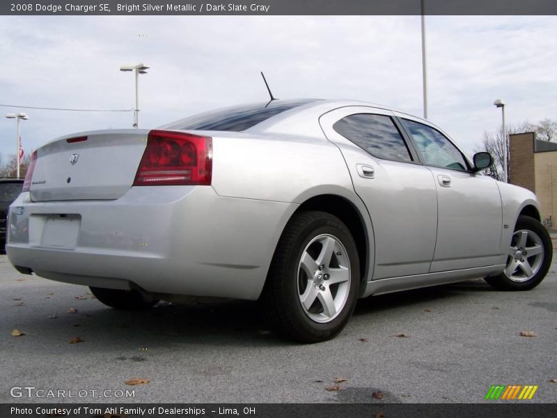 Bright Silver Metallic / Dark Slate Gray 2008 Dodge Charger SE