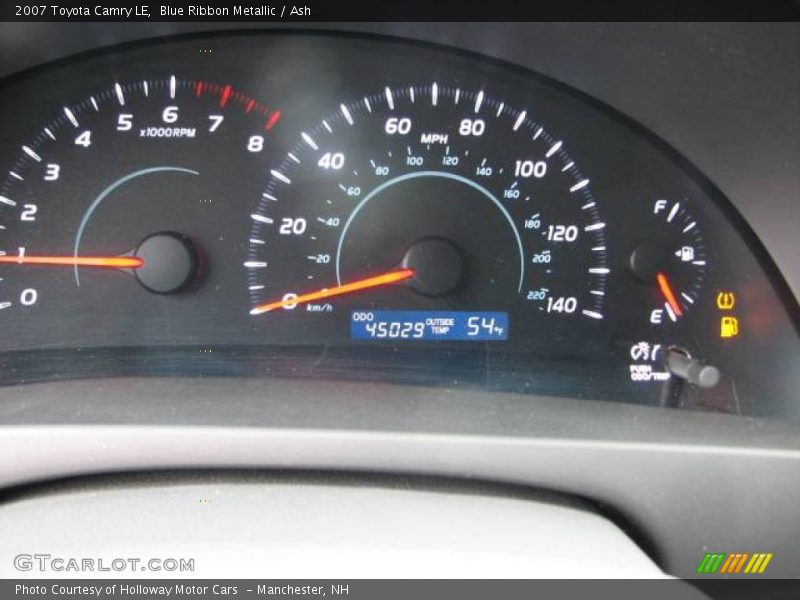 Blue Ribbon Metallic / Ash 2007 Toyota Camry LE
