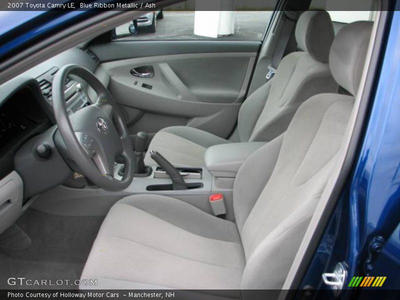 Blue Ribbon Metallic / Ash 2007 Toyota Camry LE
