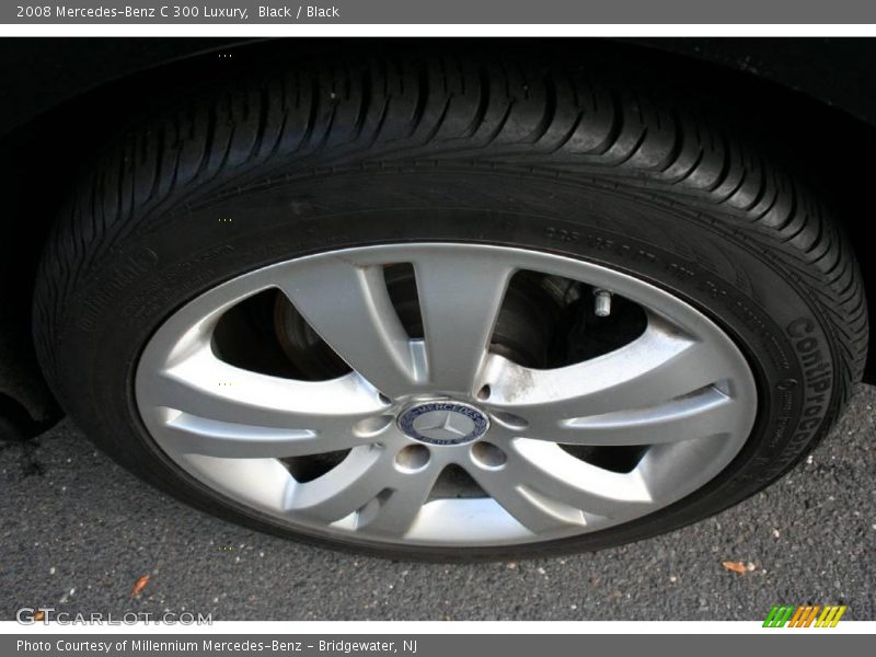 Black / Black 2008 Mercedes-Benz C 300 Luxury