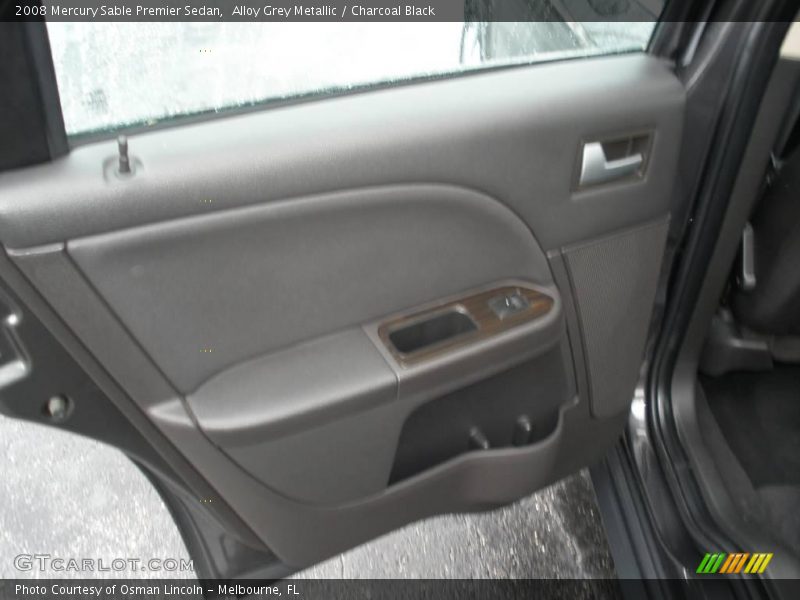 Alloy Grey Metallic / Charcoal Black 2008 Mercury Sable Premier Sedan
