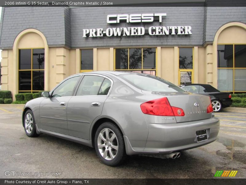 Diamond Graphite Metallic / Stone 2006 Infiniti G 35 Sedan