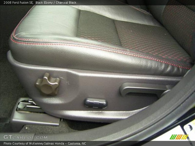 Black Ebony / Charcoal Black 2008 Ford Fusion SE