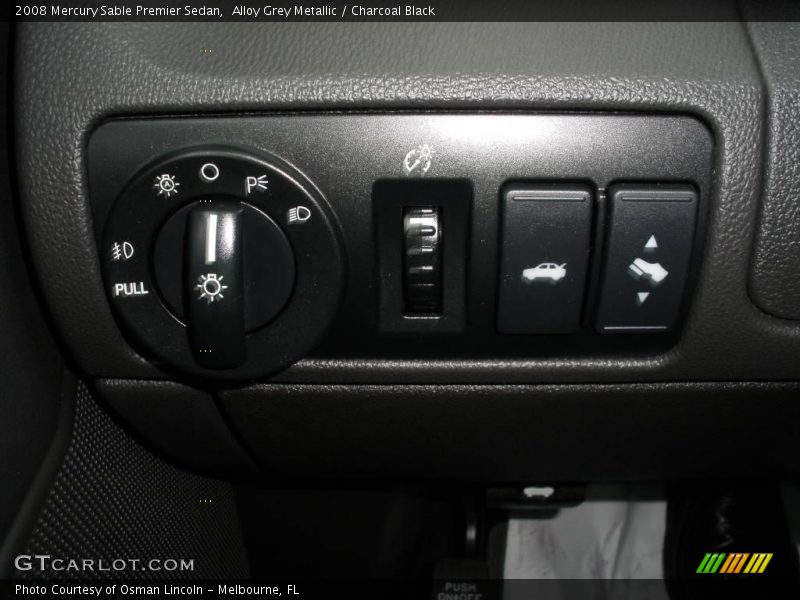 Alloy Grey Metallic / Charcoal Black 2008 Mercury Sable Premier Sedan