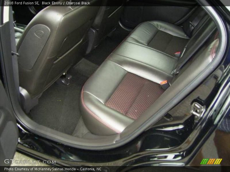 Black Ebony / Charcoal Black 2008 Ford Fusion SE