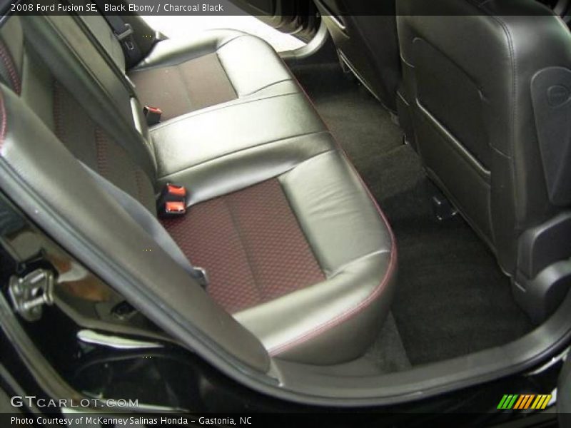 Black Ebony / Charcoal Black 2008 Ford Fusion SE