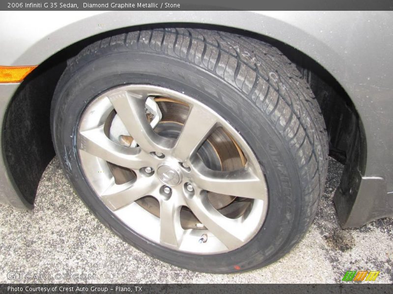 Diamond Graphite Metallic / Stone 2006 Infiniti G 35 Sedan