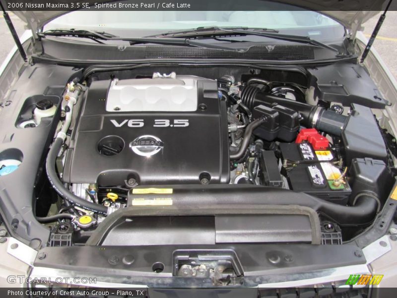 Spirited Bronze Pearl / Cafe Latte 2006 Nissan Maxima 3.5 SE