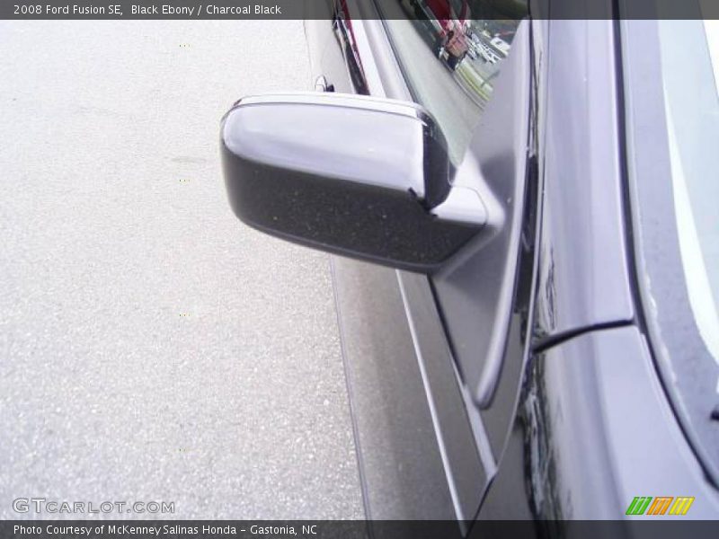 Black Ebony / Charcoal Black 2008 Ford Fusion SE