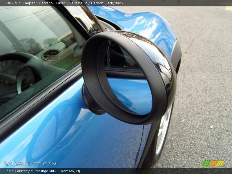 Laser Blue Metallic / Carbon Black/Black 2007 Mini Cooper S Hardtop