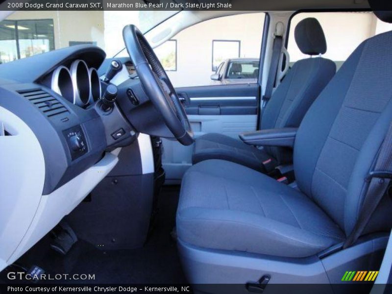 Marathon Blue Pearl / Dark Slate/Light Shale 2008 Dodge Grand Caravan SXT