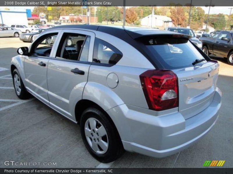 Bright Silver Metallic / Dark Slate Gray 2008 Dodge Caliber SE