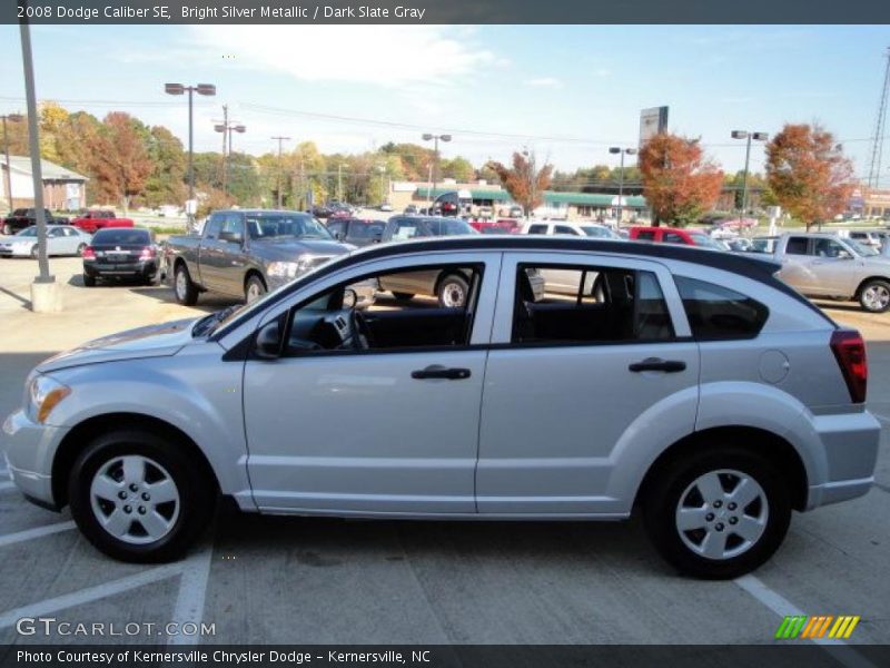 Bright Silver Metallic / Dark Slate Gray 2008 Dodge Caliber SE