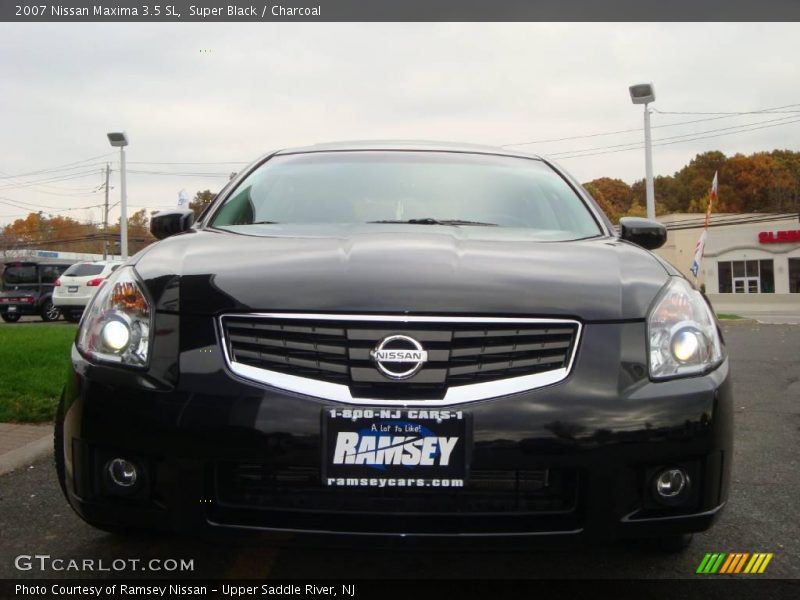 Super Black / Charcoal 2007 Nissan Maxima 3.5 SL