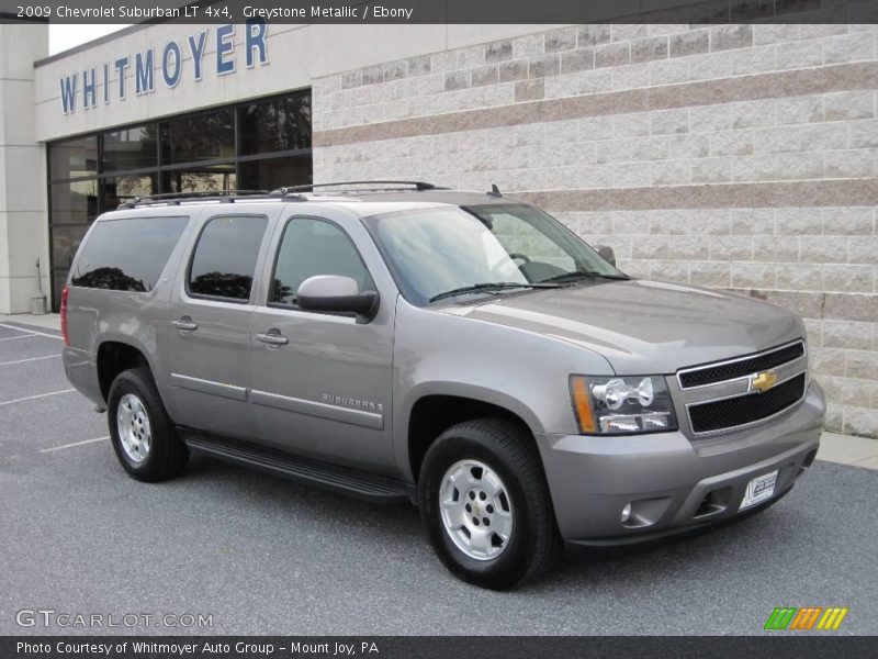 Greystone Metallic / Ebony 2009 Chevrolet Suburban LT 4x4