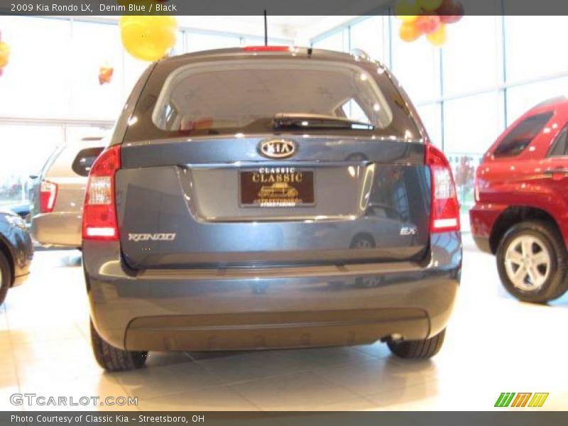 Denim Blue / Black 2009 Kia Rondo LX