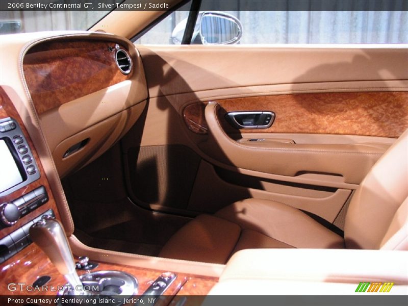 Silver Tempest / Saddle 2006 Bentley Continental GT