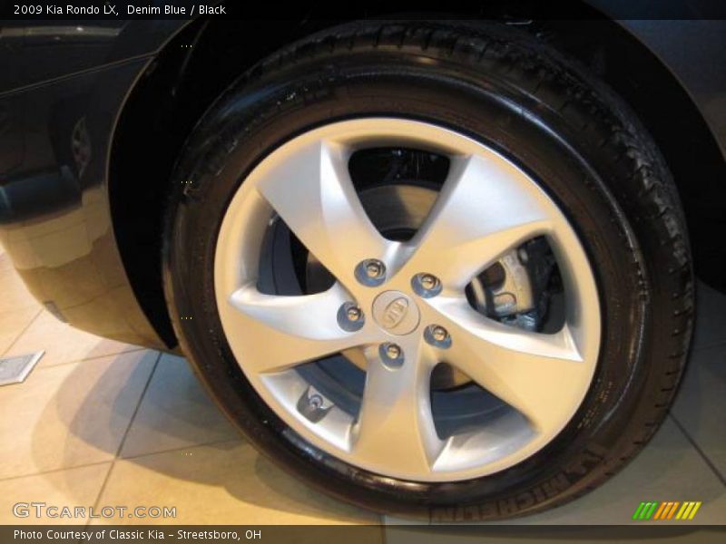 Denim Blue / Black 2009 Kia Rondo LX