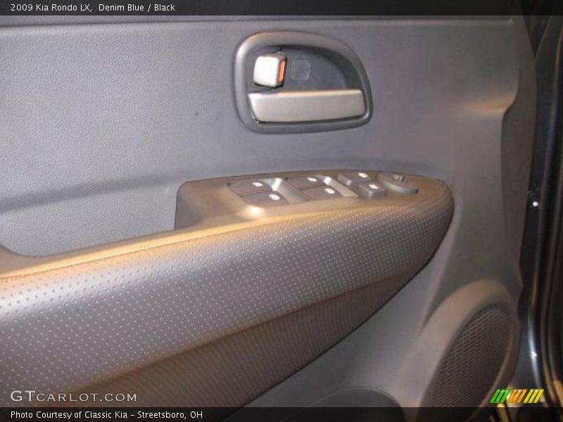 Denim Blue / Black 2009 Kia Rondo LX