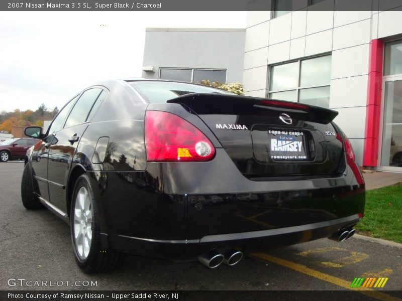 Super Black / Charcoal 2007 Nissan Maxima 3.5 SL