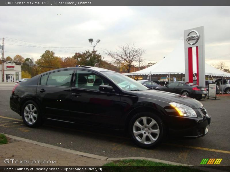 Super Black / Charcoal 2007 Nissan Maxima 3.5 SL