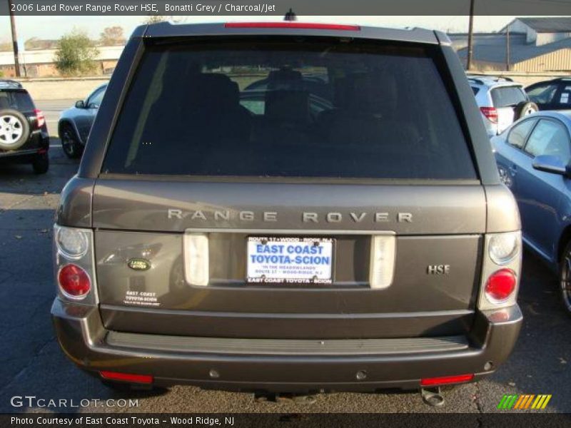 Bonatti Grey / Charcoal/Jet 2006 Land Rover Range Rover HSE