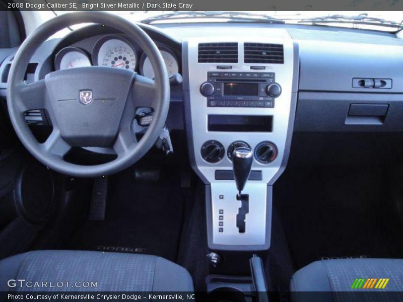 Bright Silver Metallic / Dark Slate Gray 2008 Dodge Caliber SE