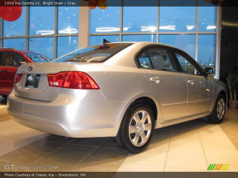 Bright Silver / Gray 2009 Kia Optima LX