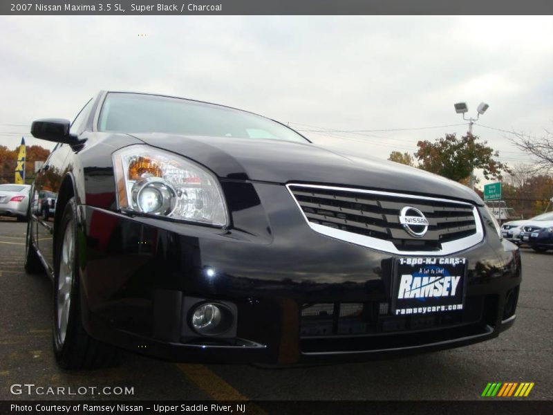 Super Black / Charcoal 2007 Nissan Maxima 3.5 SL