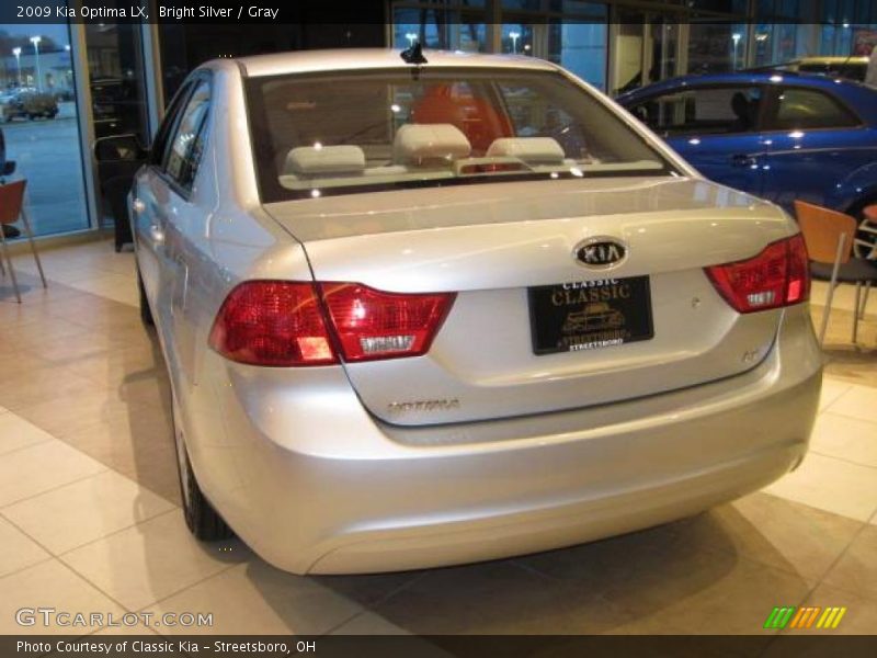Bright Silver / Gray 2009 Kia Optima LX
