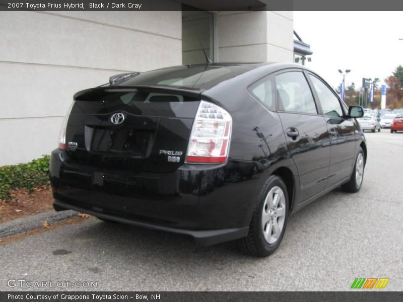Black / Dark Gray 2007 Toyota Prius Hybrid