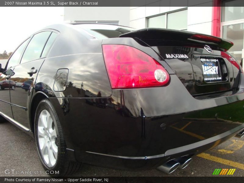 Super Black / Charcoal 2007 Nissan Maxima 3.5 SL
