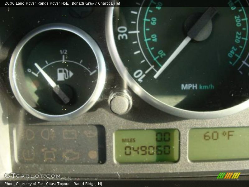 Bonatti Grey / Charcoal/Jet 2006 Land Rover Range Rover HSE
