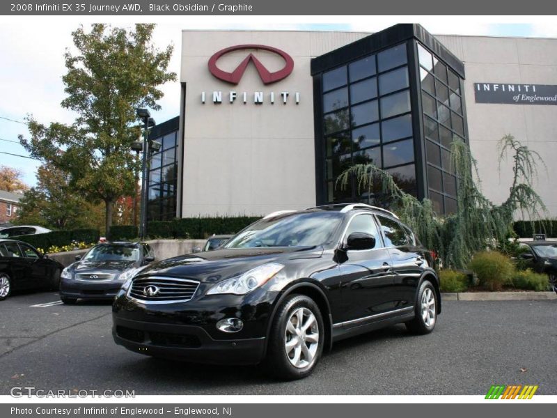 Black Obsidian / Graphite 2008 Infiniti EX 35 Journey AWD
