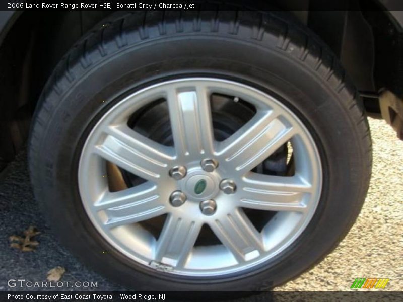 Bonatti Grey / Charcoal/Jet 2006 Land Rover Range Rover HSE