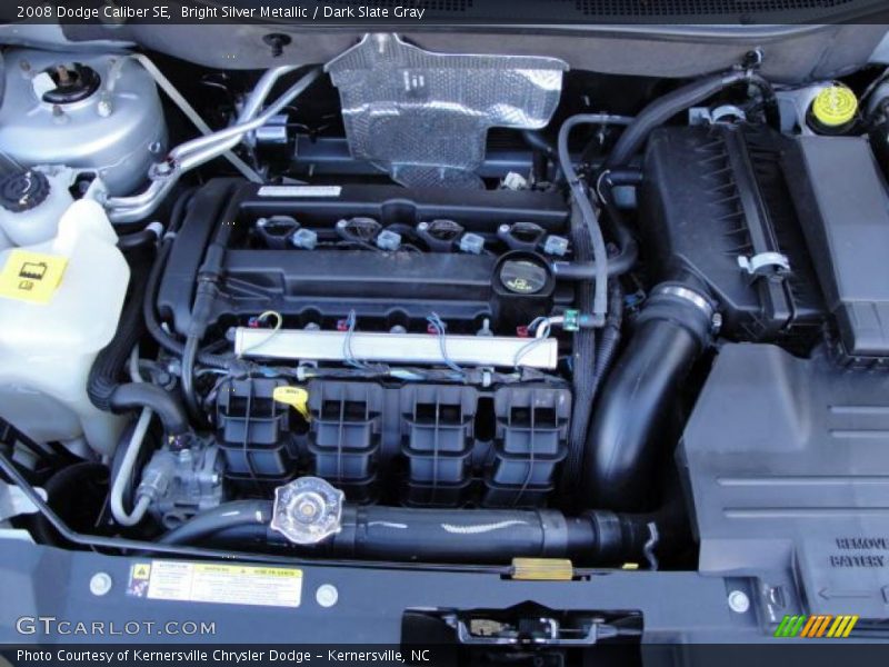 Bright Silver Metallic / Dark Slate Gray 2008 Dodge Caliber SE