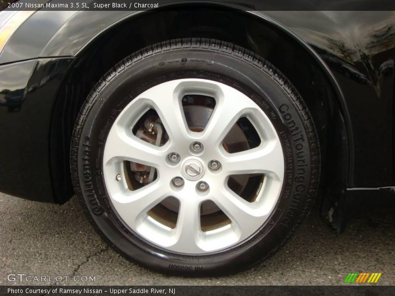 Super Black / Charcoal 2007 Nissan Maxima 3.5 SL