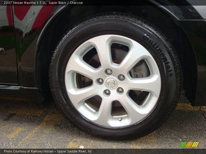Super Black / Charcoal 2007 Nissan Maxima 3.5 SL