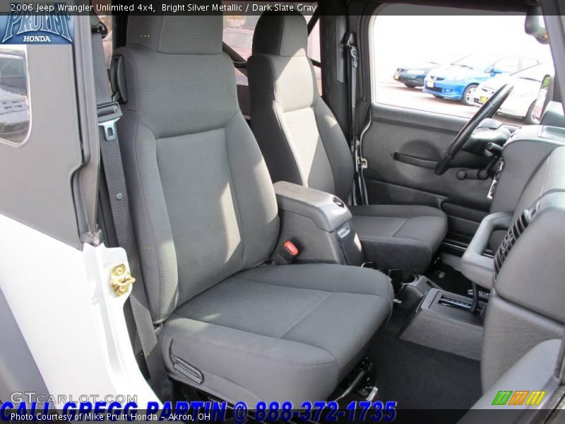 Bright Silver Metallic / Dark Slate Gray 2006 Jeep Wrangler Unlimited 4x4