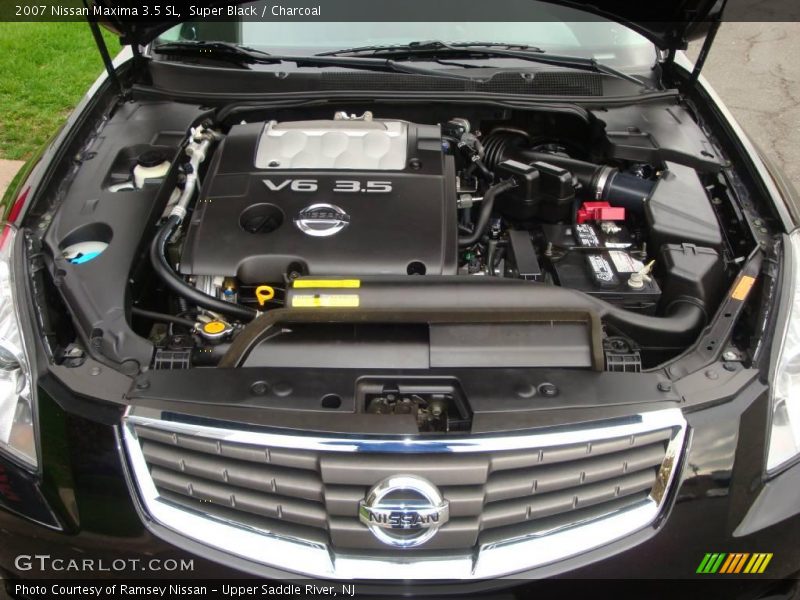 Super Black / Charcoal 2007 Nissan Maxima 3.5 SL
