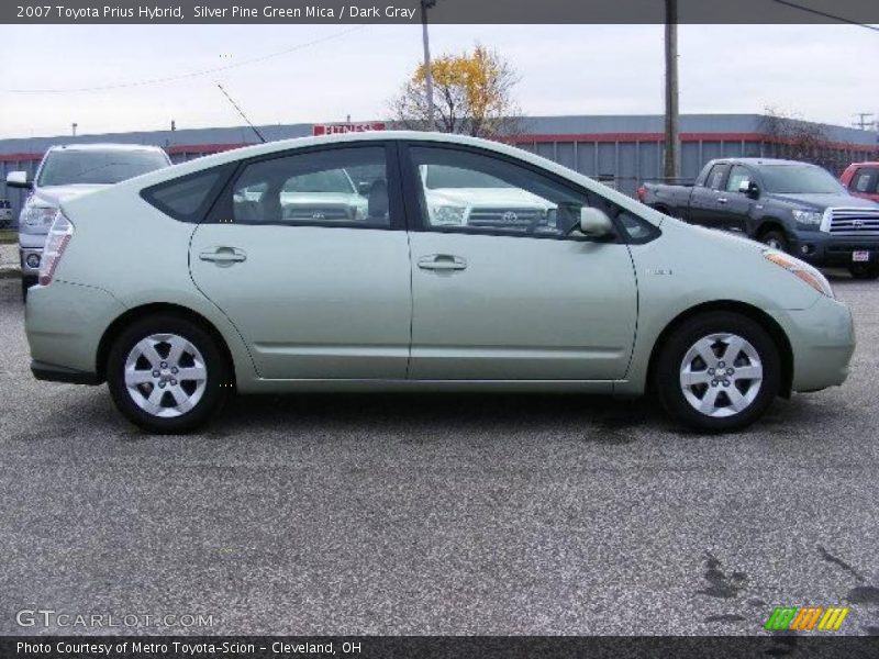 Silver Pine Green Mica / Dark Gray 2007 Toyota Prius Hybrid