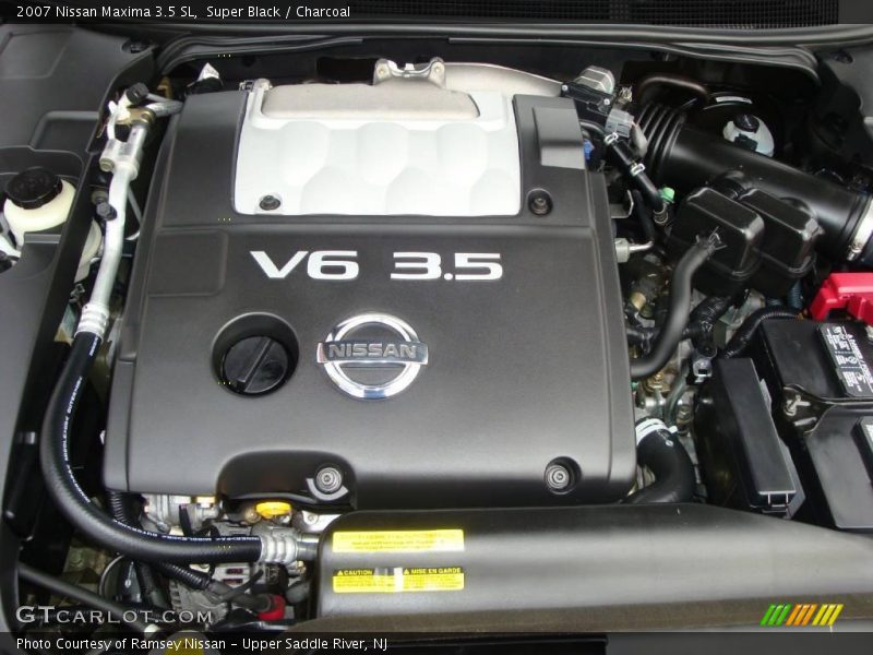Super Black / Charcoal 2007 Nissan Maxima 3.5 SL